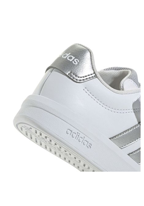 Scarpe Adidas Grand Court 3.0 Bianco Argento Bambini ADIDAS CORE | Sneakers | JP9368-